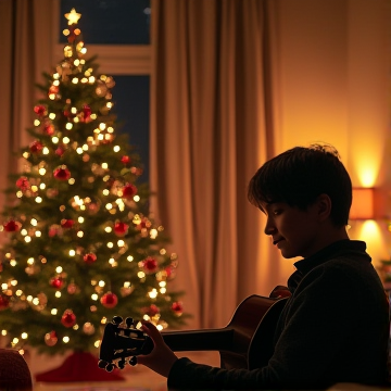 Fennes kerstlicht