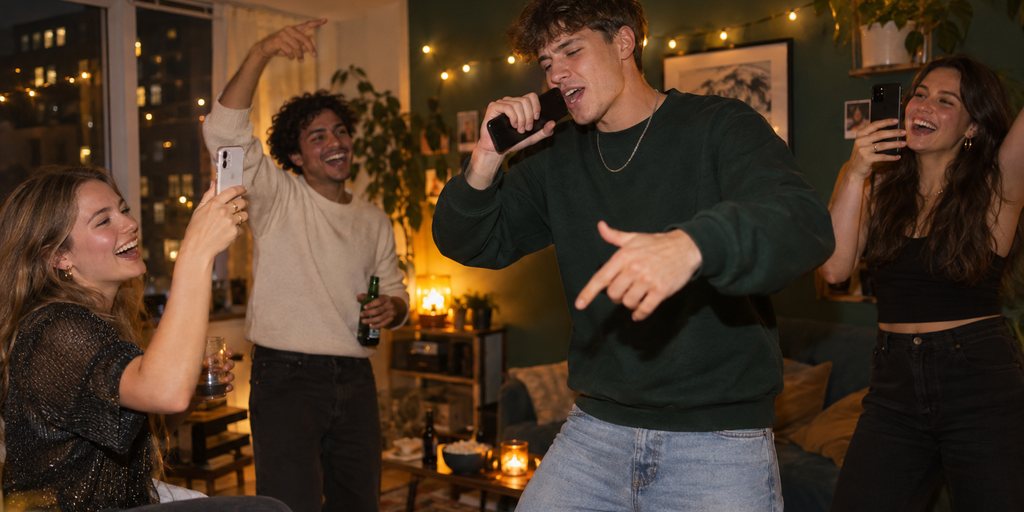 Rap of feesttrack maken met AI